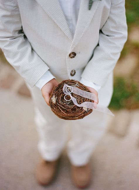 rings .... play up on our Easter Proposal :) Ring Carrier Ideas, Ring Carrier, Love Birds Wedding, Bird Wedding, Ring Pillow Wedding, Lace Ring, South Carolina Wedding, Bridal Magazine, Face Mug