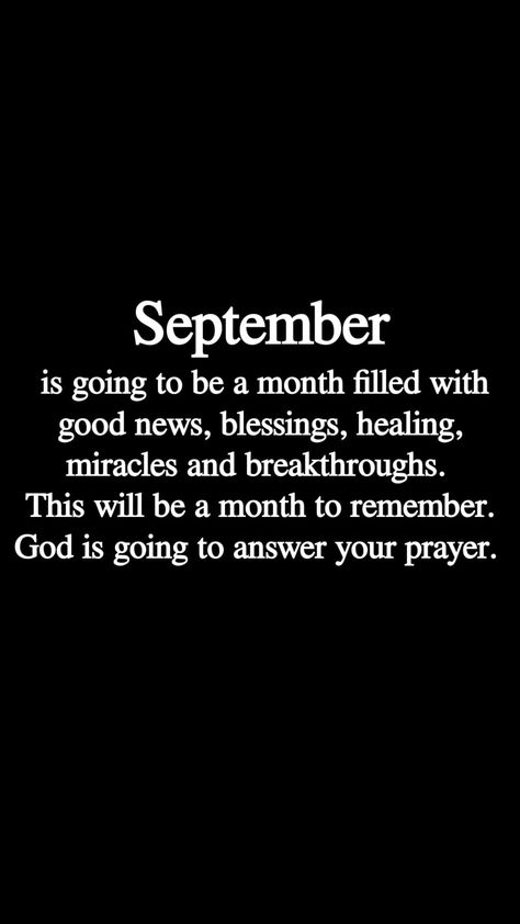 September Blessings, Attraction Manifestation, September 2022, Inspirational Prayers, Hairstyles For Women, Verse Quotes, Bible Verses Quotes, Best Hairstyles, Trust God