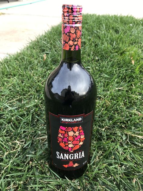 Kirkland Sangria Sangria Bottle, Wine Sangria, Red Sangria, Wedding Book, Sangria, Coffee Drinks, Summer Fun, Wine Glass, Wine Bottle