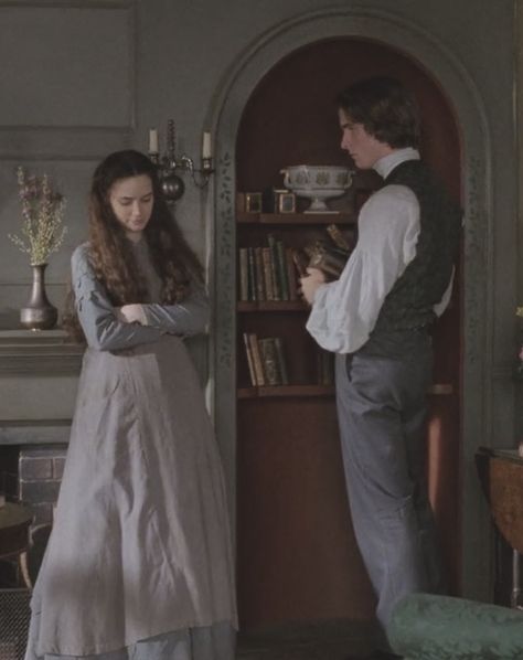 1875 Aesthetic, Little Woman Aesthetic, Christian Bale Little Women, Jo And Laurie 1994, Laurie And Jo 1994, Laurie Little Women, Little Women 1994 Aesthetic, Little Women Aesthetic, Little Women Stills