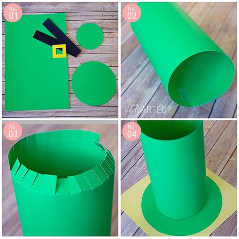 Kindergarten Leprechaun Trap, Leprechaun Trap Project, Young Toddler Activities, Leprechaun Tricks, Saint Patricks Day Art, St Patricks Crafts, Green Tissue Paper, Leprechaun Trap, St Patricks Day Crafts For Kids