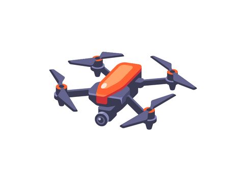 Drone by Ivan Dubovik on Dribbble Ivan Dubovik, Drone Design, Lego Creative, Unmanned Aerial Vehicle, Drone Images, Pizza Delivery, Application Design, Fpv Drone, Street Design