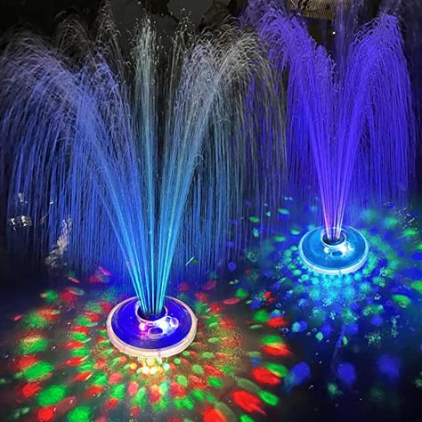 Amazon.com.au: Pool Lights Floating Swimming Pool Fountains, Floating Pool Lights, Water Fountain Pumps, Waterfall Lights, Pool Pond, Water Gardens Pond, Solar Fountain, Pond Fountains, Pool Fountain