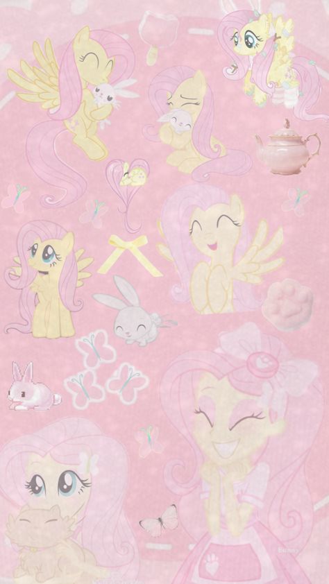 #fluttershy #mlp @ophelia2332 #comp Fluttershy Wallpaper, Fluttershy Mlp, Fluttershy, My Little Pony, Iphone Wallpaper