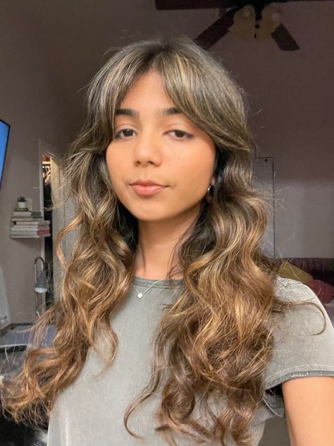 Golden Balayage, Fall Balayage, Hair Curtain, Face Framing Layers, Hazel Eyes, Fall Hair Color, Color Inspo, Curly Hair Cuts, Hair Inspo Color