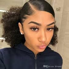 Hairstyles For Black Hair Natural, Black Hair Natural, Natural Hair Ponytail, Cute Ponytail, Cute Ponytail Hairstyles, Cabello Afro Natural, Natural Hair Bun Styles, Mixed Curly Hair, Hair Puff