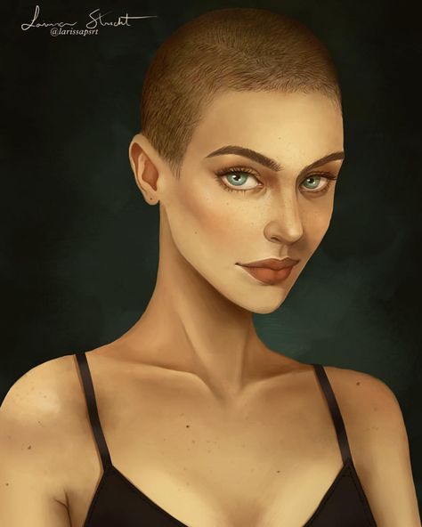 Supreme Commander Juliette Ferrars from the Shatter Me series by @taherehmafi . . #julietteferrars #shatterme #shattermeseries #painting…  Finally someone drew her with her buzzcut Warnette Fanart, Bookish Fanart, Shatter Me Warner, Juliette Ferrars, Shatter Me Quotes, Tahereh Mafi, Aaron Warner, Shatter Me Series, Shatter Me