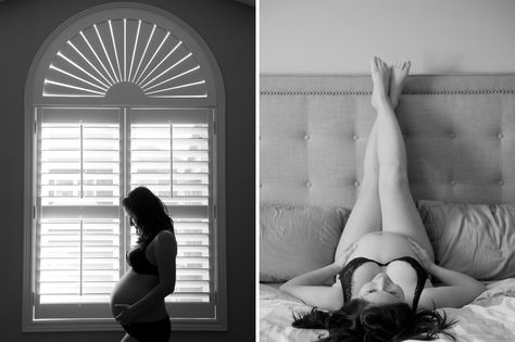 Picture on the bed is gorgeous - and really like the silhouette with the blinds Diy Maternity Photos On Bed, Budior Photoshoot Maternity, Pregnancy Bed Photos, Maternity Pictures On Bed, Maternity Shoot In Bed, Maternity Photography Bed, Maternity Belly Pictures, Bed Maternity Pictures, Diy Pregnancy Pictures