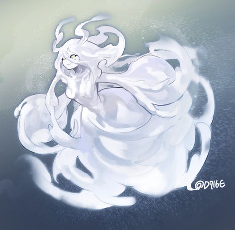 Elemental Character Design, Ghost Character Design, Ghost Character, Ghost Design, Monster Design, Dessin Adorable, Creature Concept Art, Fantasy Concept Art, Creature Concept