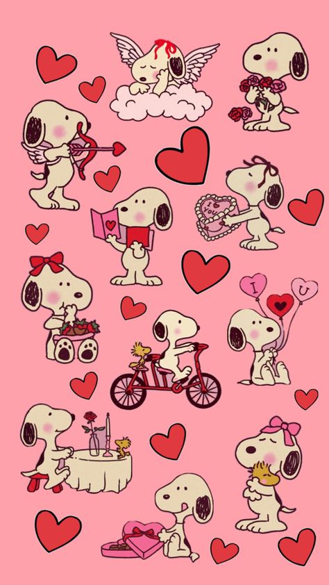 Snoopy Stickers Printable, Snoopy Phone Wallpapers, Snoopy Amor, Snoopy In Love, Valentines Pfp, Corvette Art, Snoopy Drawing, Valentine Cartoon, Doodles Bonitos