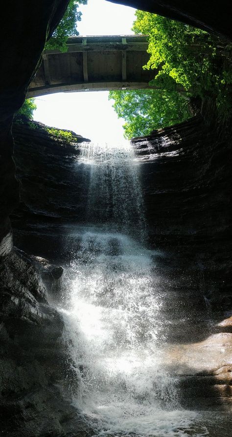 Waterfalls at Starved Rock State Park Illinois Photo by Renee Thornton Starved Rock State Park Illinois, Starved Rock State Park, Starved Rock, I Love America, Art Board, State Park, Art Boards, State Parks, Illinois