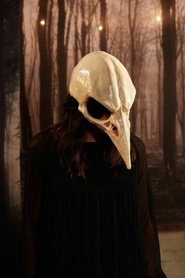 Skull Mask Character Art, Bird Skull Mask, Animal Face Paintings, Dystopia Rising, Cardboard Mask, Monster Craft, Bird Masks, Mask Art, The Adventure Zone