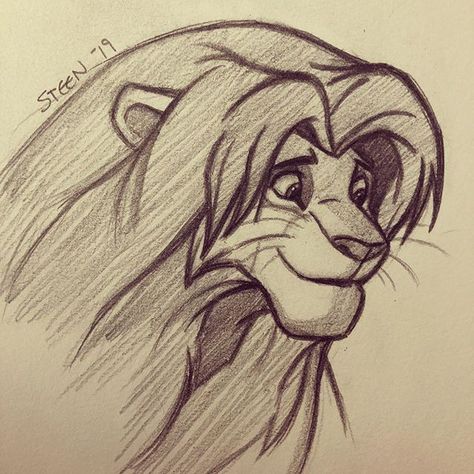 Who is your favorite Disney hero? . . . #lionking #disney #simba #thelionking #art #drawing #disneydrawing #sketch Disney Character Sketches, Disney Character Drawings, Lion King Drawings, Pencil Drawings Of Girls, Lion King Art, Disney Art Drawings, Character Sketches, Animal Sketches, Disney Drawings