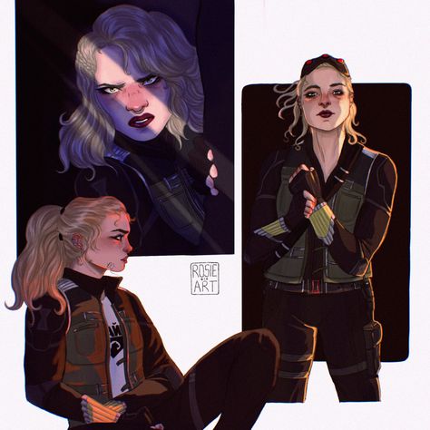 Yelena Fanart Marvel, Bishova Fanart, Natasha And Yelena Fanart, Yelena Belova Fanart, Dc Comics Series, Black Widow Movie, Avengers Art, Marvel Drawings, Yelena Belova