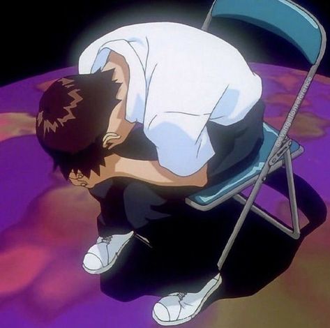 The End Of Evangelion, Neon Evangelion, Telegram Stickers, Funny Reaction Pictures, Neon Genesis Evangelion, Funny Laugh, Reaction Pictures, Mood Pics, Aesthetic Anime