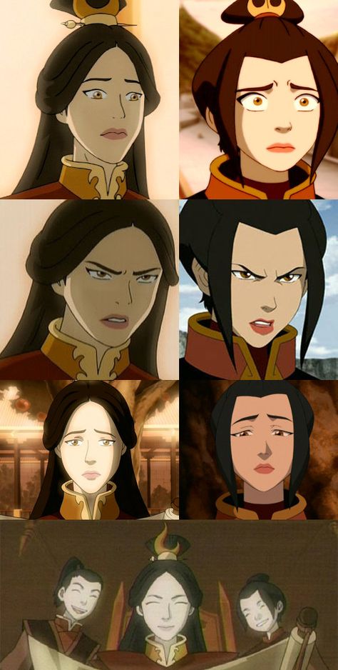 Wow, Azula really does look like Ursa <--she is as beautiful as her mother but as arrogent as her father Ursa Avatar, Avatar Azula, Avatar Legend Of Aang, Avatar Zuko, Avatar The Last Airbender Funny, Avatar Funny, Avatar Series, Korra Avatar, The Last Avatar