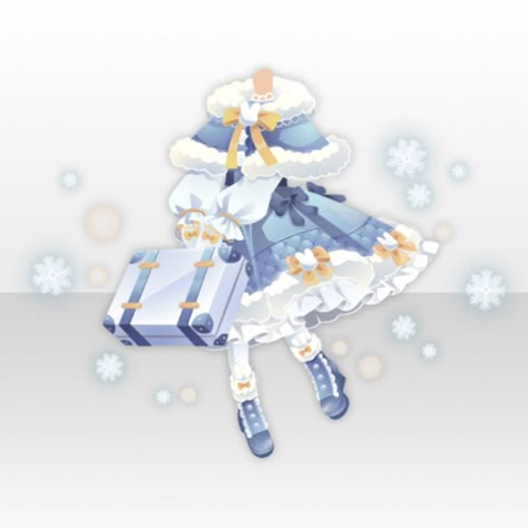 Snow Rabbit, Anime Snow, Outfits For Ocs, Play Snow, Medieval Outfit, Fluffy Snow, Oc Outfit Ideas, Kawaii Outfit Ideas, Gacha Items