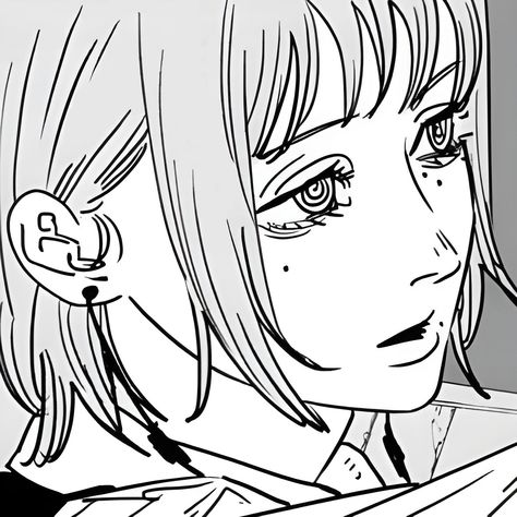 Chainsaw Man Manga Icon, Chainsawman Icon, Csm Manga, Chainsaw Man Icon, Chainsaw Man Manga, Manga Eyes, Moodboard Aesthetic, Man Icon, Man Character