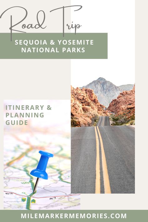 Planning Guide for a road trip from Sequoia to Yosemite Sequoia National Park Road Trip, Yosemite Road Trip Map, Yosemite Trip Planning, Yosemite And Sequoia Itinerary, Yosemite National Park Itinerary, Sequoia National Park Map, Yosemite Road Trip, Yosemite Sequoia, Yosemite Trip