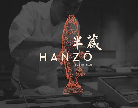 Japan Branding, Japanese Branding, Sushi Logo, Restaurant Identity, Sushi Design, Food Branding, Food Logo Design, Restaurant Logo, Restaurant Logo Design