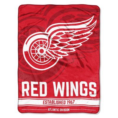 Northwest Co. NHL Polyester Throw NHL Team: Red Wings Detroit Sports, Detroit Red Wings Hockey, Red Wings Hockey, Faux Fur Throw Blanket, Fur Throw Blanket, Super Soft Blanket, Cotton Throw Blanket, National Hockey League, Red Wing