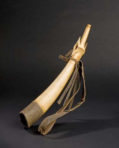 ivory horn instrument   a wind instrument made of an elephants tusk  a little over 12inches Horn Instrument, Horn Instruments, Old Musical Instruments, Royal Museum, Homemade Instruments, Brass Instruments, Online Consultation, Historical Objects, Central Africa