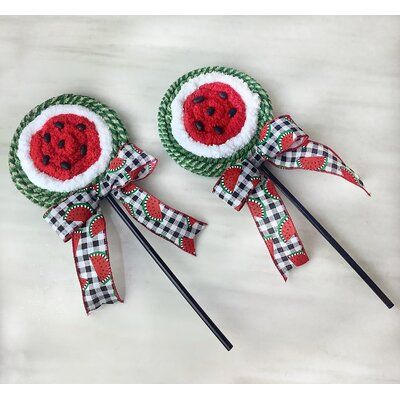 Watermelon Lollipops, Watermelon Decorations, Daisy Decorations, Watermelon Crafts, Summertime Decor, Wreath Swag, Watermelon Decor, Event Decorating, Kids Workshop