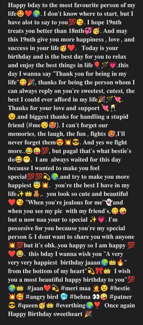 Bestie's Birthday Wishes, Happy Birthday Love Quotes For Her, Birthday Wishes My Love Life, My Friend Birthday Wishes, Best Friend Wishes Birthday Text, Best Wishes For Best Friend Birthday, Love Happy Birthday Wishes, Birthday Wishes For Boyfriend Romantic Cute Ideas, Birthday Wishes For A Boyfriend Love