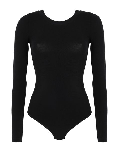 WOLFORD BODYSUITS. #wolford #cloth Wolford Bodysuit, Women Bodysuit, Bodysuit Black, Of Outfits, Black Xs, Womens Bodysuit, Black Bodysuit, Long Sleeve Bodysuit, Black Stretch