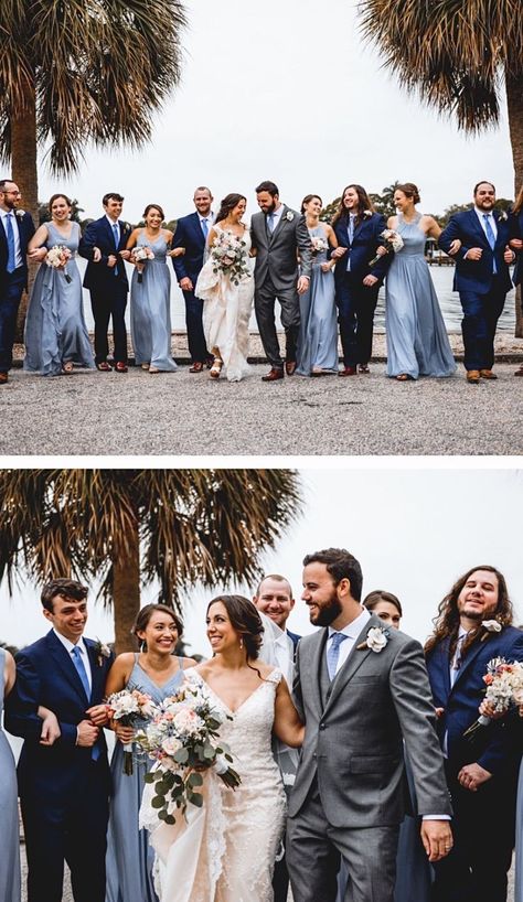 Gray And Navy Blue Groomsmen Attire, Grooms Party Suits, Navy Blue And Gray Tuxedo Wedding, Navy Blue And Grey Tuxedo Wedding, Steel Blue And Navy Wedding Party, Groomsmen In Navy Blue, Groomsmen Attire Navy And Grey, Blue Suit Bridal Party, Light And Dark Blue Wedding Theme