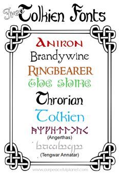 We've got some free Tolkien fonts for you to download in honor of Hobbit Day and Tolkien Week! You can also write you name in rune or Elvish! Middle Earth Font, Hobbit Classroom Theme, Tolkien Font, Lotr Font, Hobbit Themed Baby Shower Ideas, Hobbit Font, Hobbit Birthday Party, Elvish Font, Hobbit Day