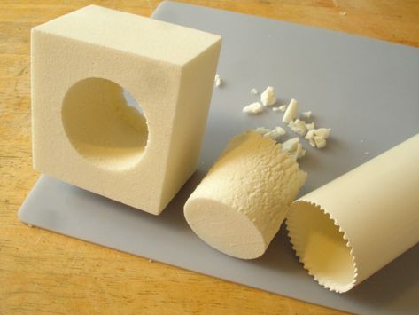 Foam Sculpture, Sculpture Techniques, Cake Making, Industrial Design Sketch, Plumbing Pipe, Spray Foam, Miniature Diy, Miniatures Tutorials, Almost Perfect