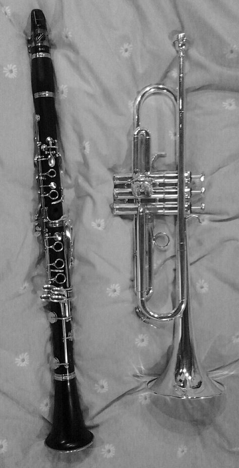 Clarinet Aesthetic Vintage, Clarinet Wallpaper, Trumpet Aesthetic, Trumpet Wallpaper, Band Clarinet, Clarinet Aesthetic, Instruments Aesthetic, Piano Aesthetic, Band Instruments