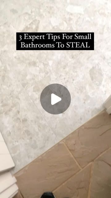 On the Ball Bathrooms on Instagram: "Here is my three quick tips to steal for your next small bathroom renovation.

1. One Tile Only - This is probably the hardest one to create but if you can find one tile you love that you run floor to ceiling you will make a stunning hotel like finish making your small room feel bigger with no breakups.

2. Open Showers - The open shower is not new but crucial in small bathrooms as they allow you to have a big shower where before you would have a small swinging cube of a shower area.

3. Row Layout - The all in a row layout is often the best layout for for small spaces as it makes the room feel and function bigger then it is.

Now these are a just a few of the many tips for making a small bathroom feel and look bigger but it’s always important to renova Big Tile In Shower, Small Room Feel Bigger, Big Shower, Shower Area, Open Showers, Small Bathroom Renovation, Stunning Hotels, Boys Bathroom, Floor To Ceiling