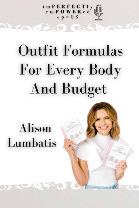 Join us as Alison Lumbatis reveals her outfit formulas for every body and budget to build your wardrobe, and make it easy to get dressed using items from your closet. Tap on this pin to get these tips and more with Ahna Fulmer // HammersNHugs.com. #fashion #capsulewardrobe #outfitformulas Outfit Formulas Alison Lumbatis, Outfit Formulas Women, Alison Lumbatis, Build Your Wardrobe, Skincare Organization, Outfit Formulas, Closet Staples, Skincare Review, Skin Care Items