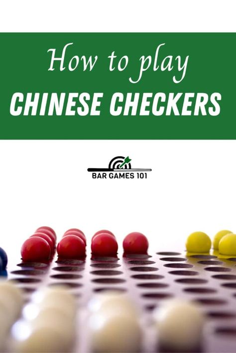 So you’ve found that old Chinese Checkers board you had as a kid and want to play, but you can’t remember how to play. Well, blow the dust off that old board and pull up a seat. Because we are going to be teaching you how to play. How To Play Chinese Checkers, Chinese Checkers Board, Checkers Board, Chinese Checkers, Easy Chinese, Bar Games, Family Fun Games, Fun Board Games, Game Board