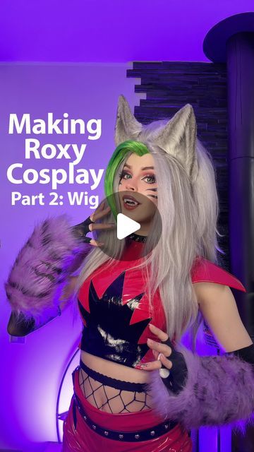 Roxanne Wolf Cosplay, Roxy Cosplay, Wolf Cosplay, Wolf Craft, Rock Vibes, Kawaii Craft, Roxanne Wolf, Fnaf Cosplay, Cosplay Inspiration