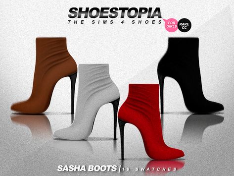 SHOESTOPIA Sims 4 Cc Heels Boots, Cc Shoes, Sims 4 Cc Shoes, Sims 4 Gameplay, Sims 4 Teen, Sims 4 Mods Clothes, Sims 4 Clothing, So Thankful, Sims 4 Cc