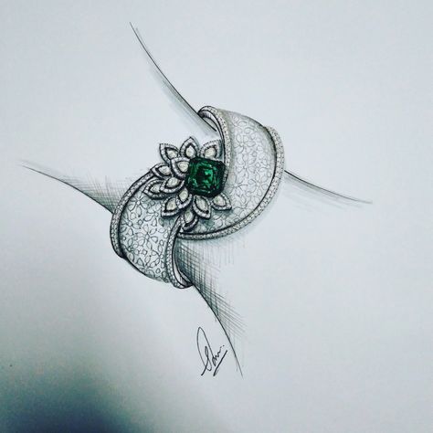 Earings Design Drawings, Bangles Illustration, Bracelet Sketch, Leather Jewelry Making, Diamond Bracelet Design, Diamond Pendants Designs, Fancy Jewelry Necklace, Art Jewelry Design, Jewellery Design Sketches