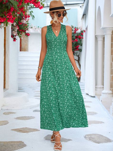 Casual Dress Patterns, Classic Dresses, Long Halter Dress, Backless Long Dress, Open Back Maxi Dress, Legging Sport, Mode Casual, Mode Chic, Weave Style