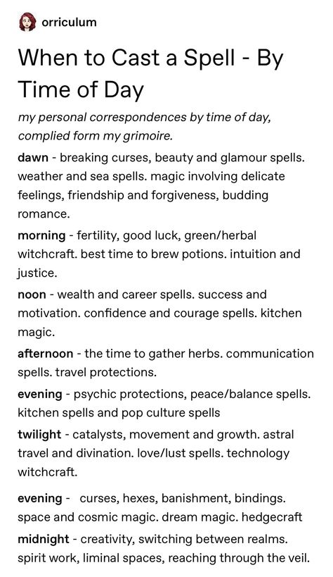 Best Time To Do Spells, Spell Times Of Day, Luck Jar Spells Witchcraft, Time Of Day For Spells, Honey Witchcraft Uses, Spells For Popularity, Herb Spells Witchcraft, Best Times To Do Spells, Spells To Make Someone Contact You