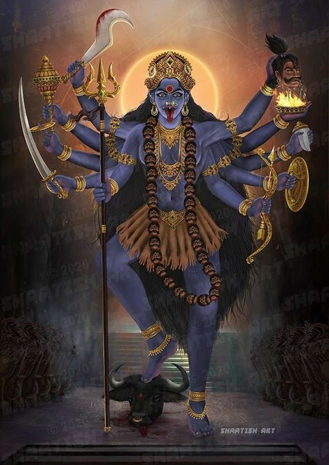 Maa Kali Photo, Buda Wallpaper, Kali Tattoo, Maa Kali Images, Goddess Kali Images, Ma Kali, साईं बाबा, Kali Images, Kali Hindu