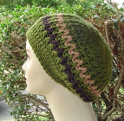 Purple Sage Designz Hippie Patchwork & Tams: Here is a free crochet tam pattern of mine Crochet Adult Hat, Purple Sage, Crocheted Hat, Crochet Knit Hat, Bonnet Crochet, Crochet Beanie Hat, Crochet Hats Free Pattern, Crochet Cap, Crochet Hat Pattern