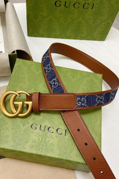 Gucci Belt |Gucci Belt for Men and Women	Elevate your ensemble with the timeless sophistication of a Gucci Belt. Whether cinching your waist over a dress or adding a touch of refinement to your favorite pair of jeans, the Gucci Belt effortlessly elevates any look. Make a statement of luxury with the iconic Gucci Belt. Belt Gucci, Belt For Men, Designer Accessories, Gucci Belt, Mens Belts, A Dress, Accessories Design, Gucci, Men And Women