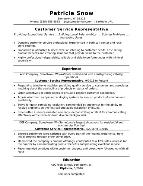 View our sample resume for an entry-level customer service representative for ideas on how to communicate your customer service skills. Customer Service Representative Resume, Customer Service Skills For Resume, Resume Skills Examples Customer Service, Customer Service Resume Examples, Resume Skills List, Good Customer Service Skills, Customer Service Resume, Resume Objective Statement, Resume References