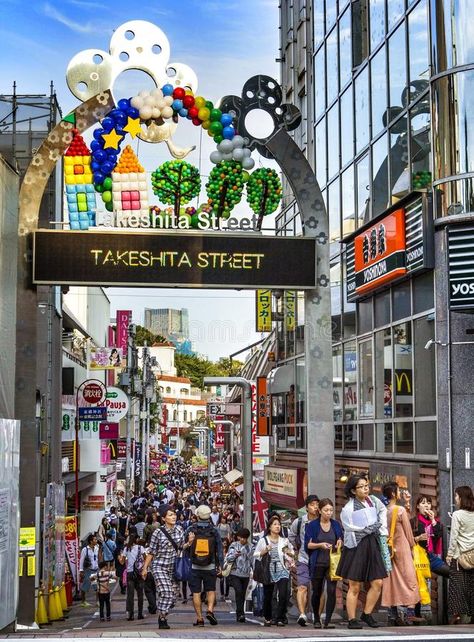 Takeshita Dori in Tokyo. Takeshita Dori, famous shopping street in Harajuku, Tok , #ad, #Tokyo, #Dori, #Takeshita, #famous, #Harajuku #ad Harajuku Takeshita Street, Takeshita Dori, Photo Japon, Takeshita Street, Tokyo Shopping, Harajuku Tokyo, Japan Trip, Japan Travel, 12 Days