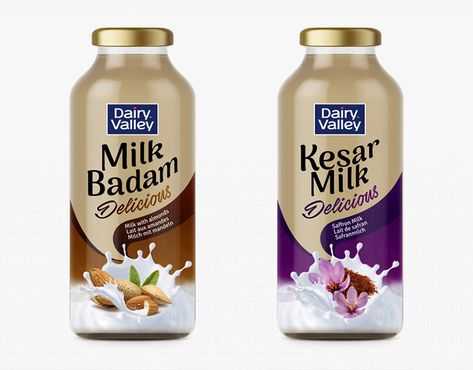 Label Design, milk, drink, bottle Dairy Free Dips, Yogurt Packaging, Ice Cream Packaging, Milk Packaging, Packaging Template Design, Drinks Packaging Design, Juice Packaging, Bottle Design Packaging, Chocolate Maker