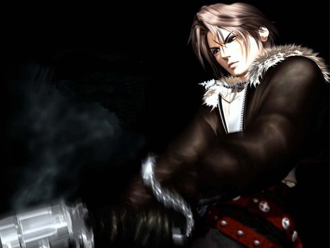 Final Fantasy VIII - Squall Leonhart Square Character, Squall Leonhart, Pictures Of Lightning, Fantasy Garb, Final Fantasy Vi, Final Fantasy Collection, Final Fantasy Artwork, Final Fantasy Art, Fantasy Pictures