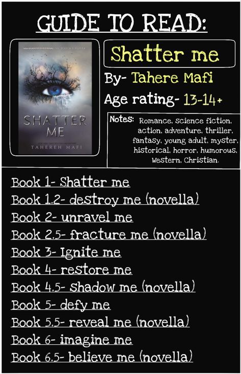 Shatter Me Book Characters, How To Read Shatter Me Series, Shatter Me Age Rating, Shatter Me Series Merch, Shatter Me Full Series, Books With Black Cover, Shatter Me All Books, Shader Me Book, Shatter Me Series In Order With Novellas