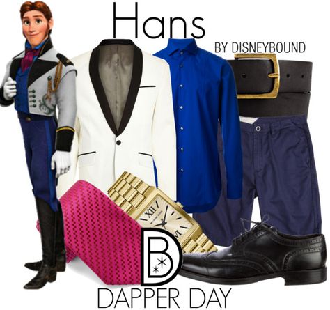 Frozen Disneybound Men, Disneybound Guys, Ward Robes, Frozen Disneybound, Frozen Inspired Outfits, Dapper Disney, Look Disney, Hans Frozen, Disney Bound Outfits Casual